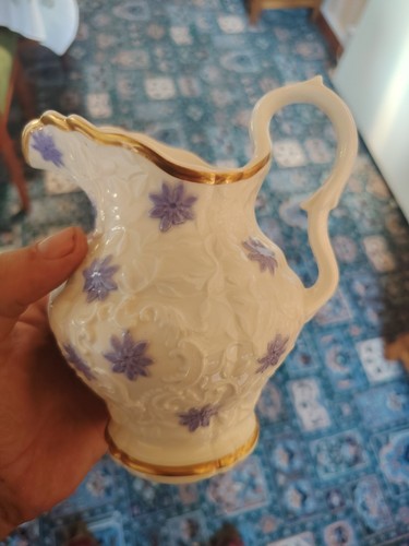 Dresden jug pottery antique - pottery,