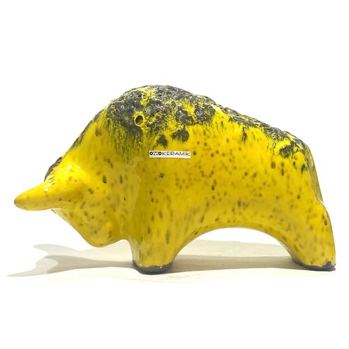 Otto keramik bull yellow - keramik, bull-