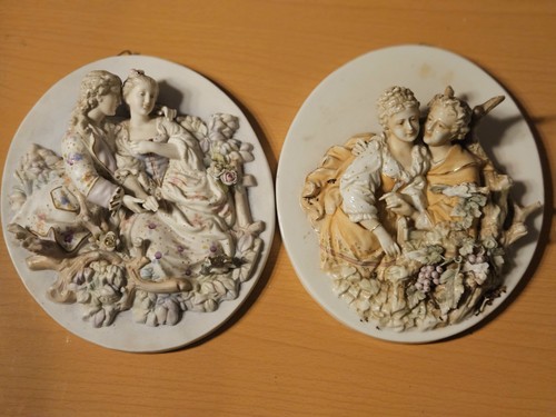 Antique meissen style - 2,