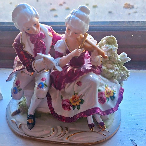 German porcelain figurine - porcelain,