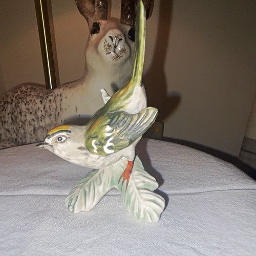 Goebel porcelain firecrest - goebel,
