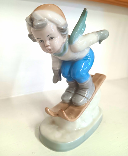 Sitzendorf boy sking - sitzendorf,